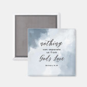 Romeinen 8:39 Gods liefde Bijbelvers Christelijk Magneet (Voorkant / Achterkant)