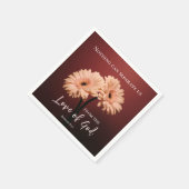 Romeinen 8 39 Liefde van God Bijbel Verse Roze Bru Servet (Hoek)