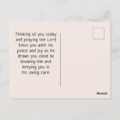 Romeinen 8 39 Liefde van God Christelijk Bijbelver Briefkaart (Achterkant)