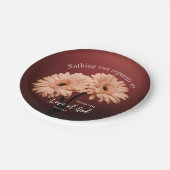 Romeinen 8 39 Liefde van God Christelijk Bijbelver Papieren Bordje (Gekanteld)