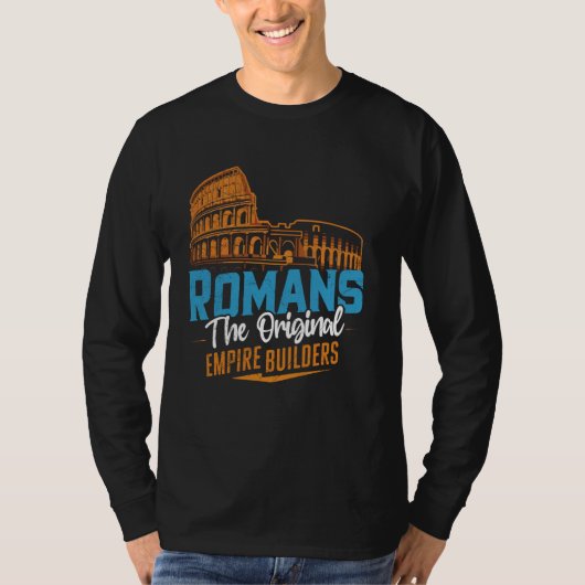 Romeinen De oorspronkelijke keizerlijke bouwers Ro T-shirt (Voorkant)