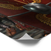 Romeinen die naar oorlog trekken - klein Poster (Hoek)