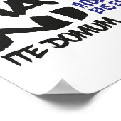 Romeinen gaan naar huis! Graffiti Poster (Hoek)