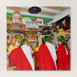 Romeinen in een Ierse pub Legpuzzel