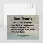 Romeinen in het nieuwjaar 15-13 feestdagenkaart (Voorkant / Achterkant)