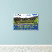 Romeinen poster doek, omwikkeld met 8:28 canvas afdruk (Insitu (Houten vloer))