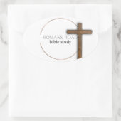 Romeinen Road Bijbel Studie Sticker (Tas)