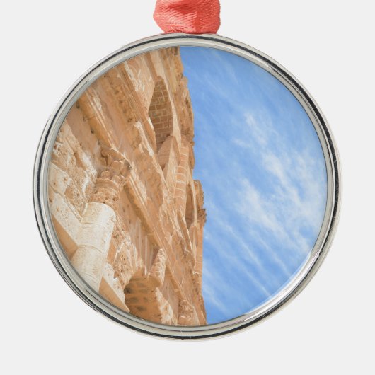 Romeins Ampitheater Metalen Ornament (Voorkant)