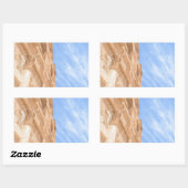 Romeins Ampitheater Rechthoekige Sticker (Vel)