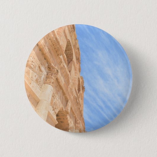 Romeins Ampitheater Ronde Button 5,7 Cm (Voorkant)