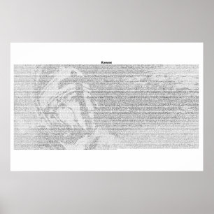 Romeins boek (volledige KJV-tekst) Poster