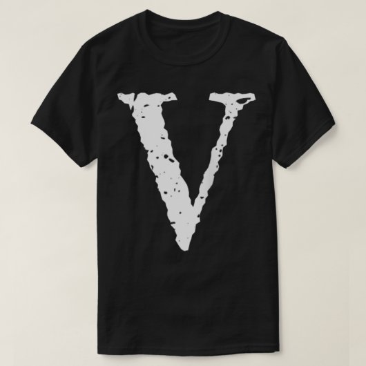 Romeins cijfer 5 V ~ Vijf T-shirt (Design voorkant)