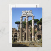 Romeins cijfer briefkaart (Voorkant / Achterkant)