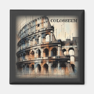 Romeins Colosseum Italië Europa Magneet