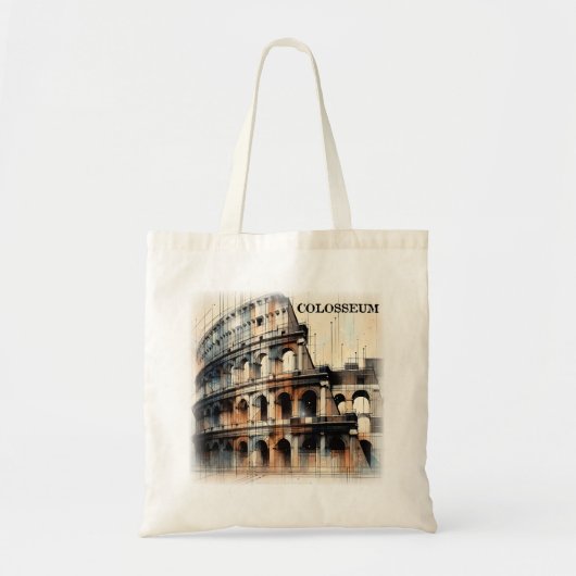 Romeins Colosseum Italië Europa Tote Bag (Voorkant)
