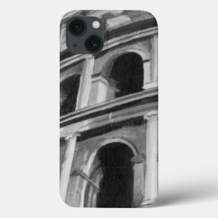 Romeins Colosseum met architectonische tekeningen Case-Mate iPhone Case