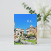 Romeins forum briefkaart (Staand voorkant)