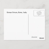 Romeins Forum Briefkaart (Achterkant)