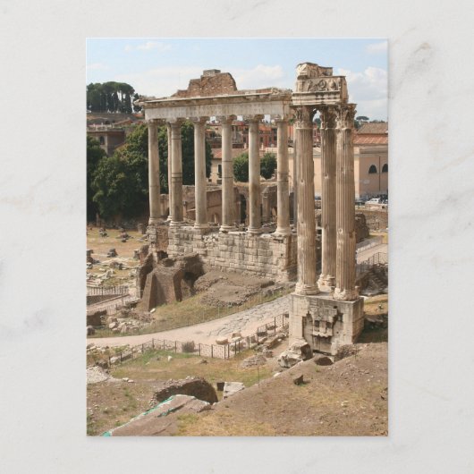 Romeins Forum Briefkaart (Voorkant)