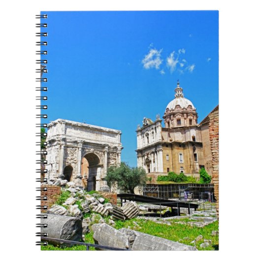 Romeins forum notitieboek (Voorkant)