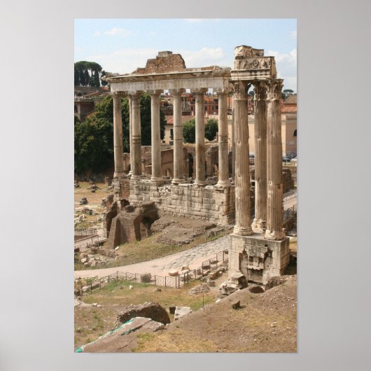 Romeins Forum Poster (Voorkant)