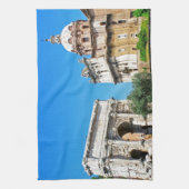 Romeins forum theedoek (Verticaal)