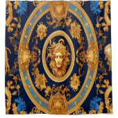 Romeins gezicht douchegordijn (Voorkant)