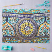 Romeins Italiaans Spaans Majolica Floral Decoupage Tissuepapier (Craft)