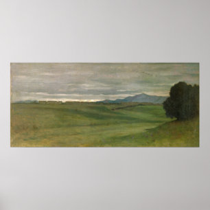 Romeins landschap poster