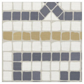 Romeins mozaïekgeometrisch patroon stof (Close Up)