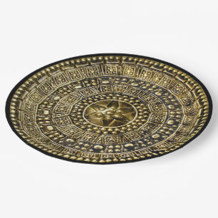Romeins schild papieren bordje