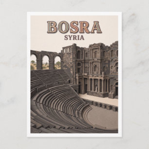 Romeins Theater van Bosra Syrië Briefkaart