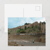 Romeins theater van Málaga Briefkaart (Voorkant / Achterkant)