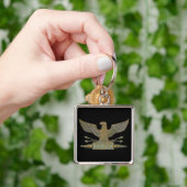 Romeinse Adelaar Koper Sleutelhanger (Hand)