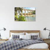 Romeinse aquaduct canvas afdruk (Insitu (Slaapkamer))