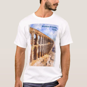 Romeinse aquaducten, Segovia. Spanje T-shirt