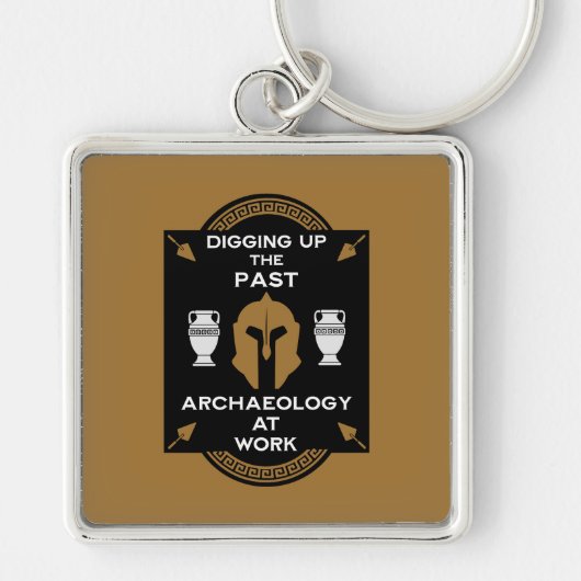 Romeinse Archeoloog Sleutelhanger (Voorkant)