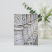 Romeinse architectuurkolommen briefkaart (Staand voorkant)