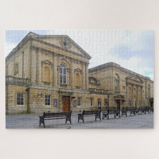 Romeinse baden en pompgebouwen. legpuzzel