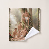 Romeinse baden neo-klassieke ontwerper bad handdoek (Wasdoekje)