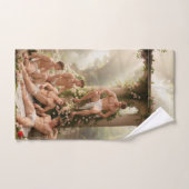 Romeinse baden neo-klassieke ontwerper bad handdoek (Handdoek)