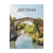 Romeinse Brug, Cangas de Onís, Asturias reis