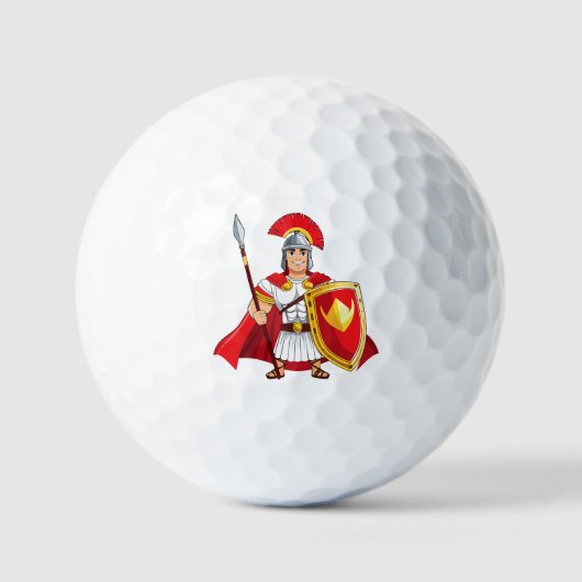 Romeinse centurion golfballen (Voorkant)