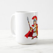 Romeinse centurion koffiemok (Voorkant links)