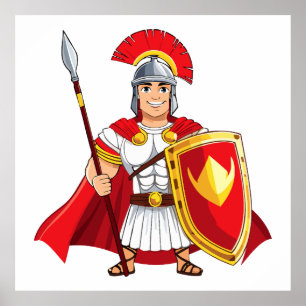 Romeinse centurion poster