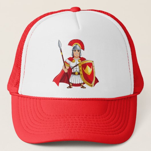 Romeinse centurion trucker pet (Voorkant)