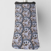 Romeinse cijfers  Gear Klok Golfheadcover (Draai 90)