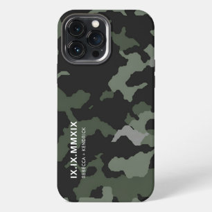 Romeinse Cijfers Jubileumdatum Koppel iPhone 13 Pro Max Hoesje
