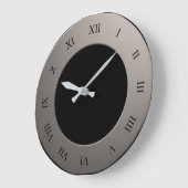 Romeinse Cijfers op het ZilverLijst op om het even Grote Klok (Hoek)