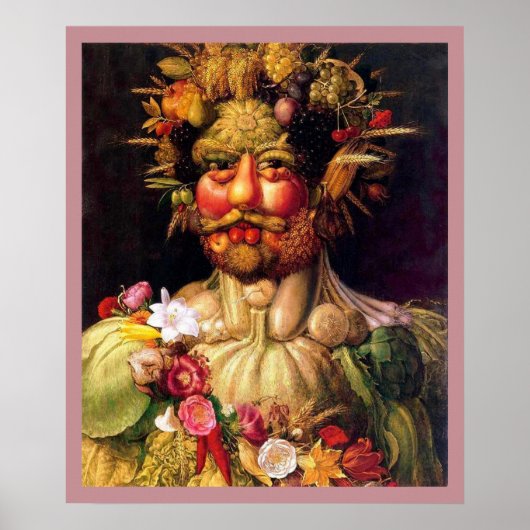 Romeinse God van de Seizoenen door Giuseppe Arcimb Poster (Voorkant)